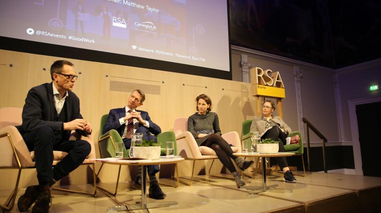 Carnegie UK Trust-RSA launch event panel 